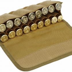 Porte-cartouches 18 emplacements pour calibre 12 - kaki - LIVRAISON GRATUITE