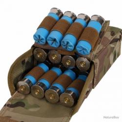 Porte-cartouches 25 emplacements calibre 12 - camouflage cp - LIVRAISON GRATUITE