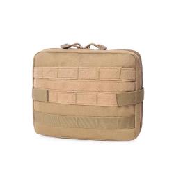 Pochette tactique multi-usages - système molle - kaki - LIVRAISON GRATUITE