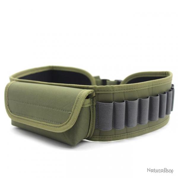 Ceinture porte-cartouches calibre 12 avec pochette calibres rays - LIVRAISON GRATUITE