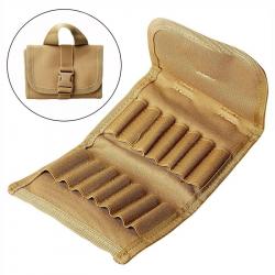 Porte-munitions 14 emplacements - calibre .308 .30-06 7.62, etc - kaki - LIVRAISON GRATUITE
