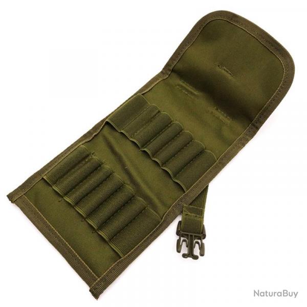 Porte-munitions 14 emplacements - calibre .308 .30-06 7.62, etc - vert - LIVRAISON GRATUITE