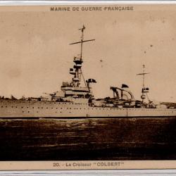 CPA - Marine de Guerre  -  Le Croiseur " COLBERT "   N°1112