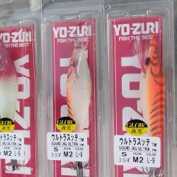 Leurres calamars seiches yosuri