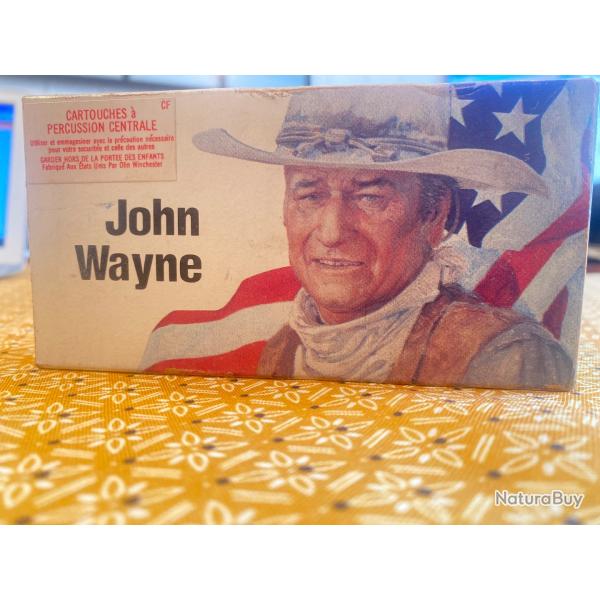 Bote de cartouches commmorative, John Wayne, calibre 32.40