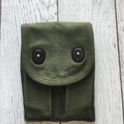 Porte chargeurs en toile C45 modèle 1911 teint OD neuf