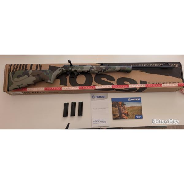 Rossi 8122 Camo neuve avec 3 chargeurs