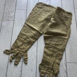 rare Paire de gants Aertex anti moustiques / insectes British Army Jungle datés 43 WW2