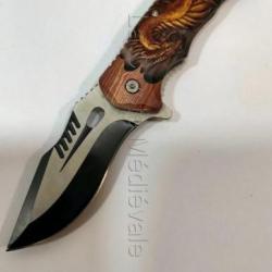 COUTEAU TACTIQUE DRAGON D'OR