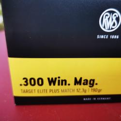 Munitions 300 win Target Elite 190 grains