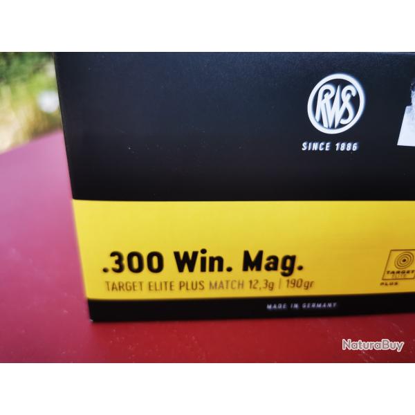Munitions 300 win Target Elite 190 grains