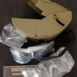 LUNETTES DE PROTECTION SPECS (US ARMY) 2 VERRES