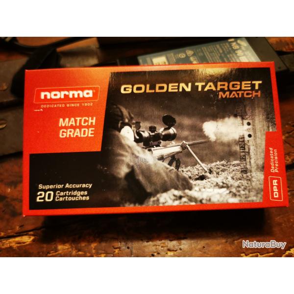 Munitions NORMA Golden Target 6.5 Creedmoor