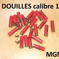 LOT de 25 douilles MGM calibre 12 plastique longueur 65mm culot 8mm - VENDU PAR JEPERCUTE (D25D104)