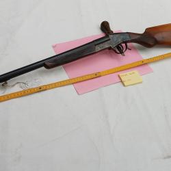 Fusil de chasse monocanon PERVA calibre 12 bon état, début fabrication 1920 par Boniface PETRIK