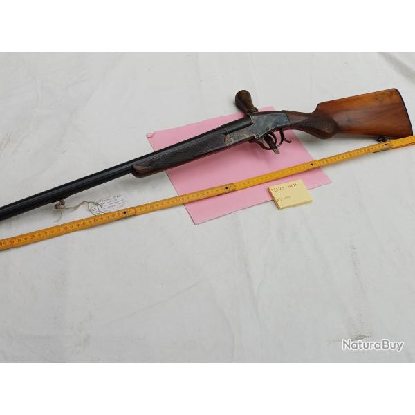 Fusil de chasse monocanon PERVA calibre 12 bon tat, dbut fabrication 1920 par Boniface PETRIK