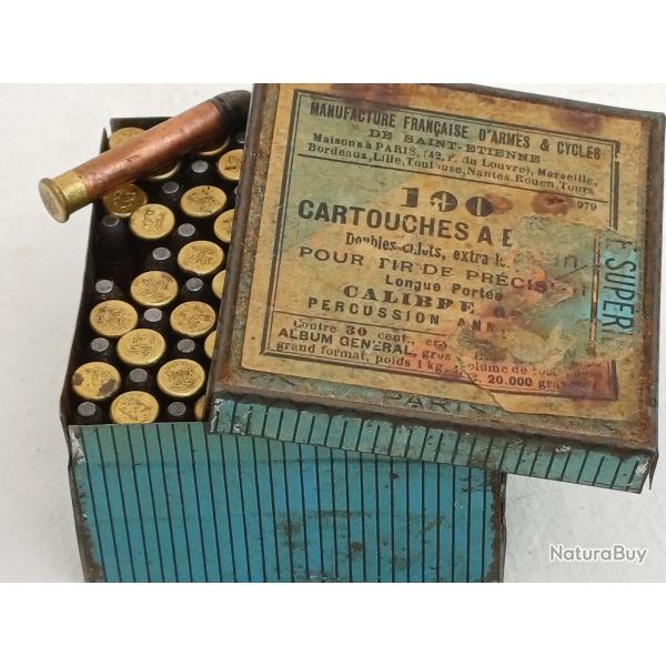 Rare bote manufacture franaise cartouches 6mm extra long pour Buffalo