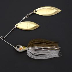 Spinnerbait Elitelure CFS Double Willow 18g 18g 06 - Mekki green back ayu
