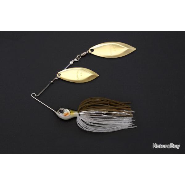 Spinnerbait Elitelure CFS Double Willow 18g 18g 06 - Mekki green back ayu
