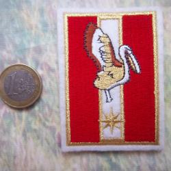 insigne militaire écusson pélican 2ème brigade logistique dissolution 2009