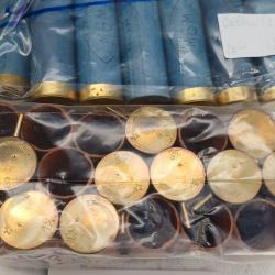 Douilles à broches calibre 12 x 65 ,le lot de 20u