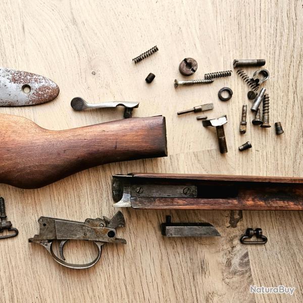 Lot de pices pour fusil Pratic cal. 16