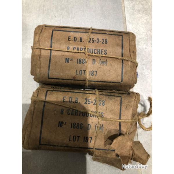 2 paquets 8mm 2 eme Guerre mondiale