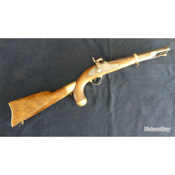 Pistolet carabine Springfield modle 1855