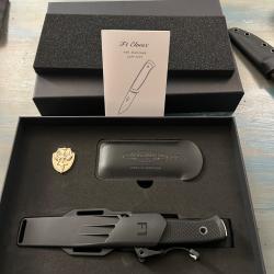 Couteau Fallkniven F1 Elmax 40ème anniversaire