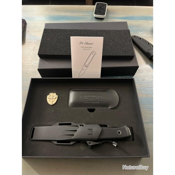 Couteau Fallkniven F1 Elmax 40me anniversaire