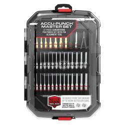 Set de chasse goupille REAL AVID 37 pièces, Set chasse goupille