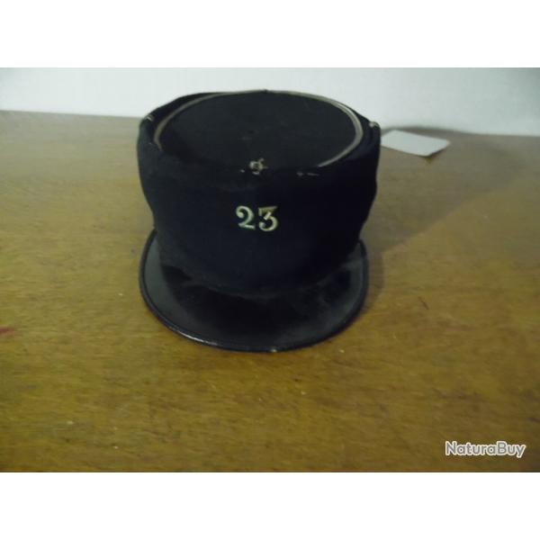 K KEPI NOIR DU 23 ime