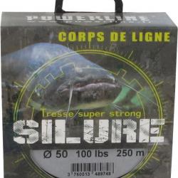 TRESSE SILURE 250M NEW 0.40mm-70lbs