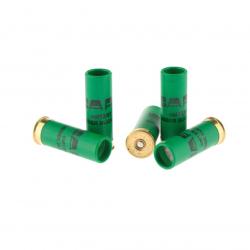 Cartouches de chevrotines caoutchouc 12grains Cal: 16/67 Buckshot SAPL