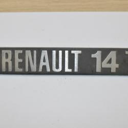 Logo monogramme pour Véhicule Voiture Logo / Sigle Hayon Voiture Ancienne Renault 14 Tordu (24)