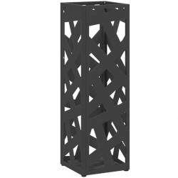 Porte-parapluie noir 155 x 155 x 49 cm acier rangement decoration interieur design
