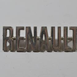 Insigne / Logo de véhicule Ancien Voiture Renault Français Voiture  Monogramme 9 cm (20D)
