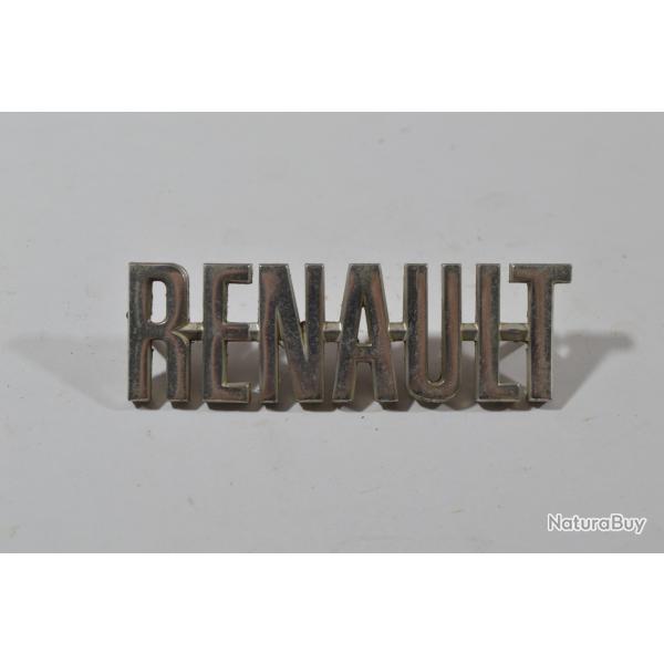 Insigne / Logo de vhicule Ancien Voiture Renault Franais Voiture  Monogramme 9 cm (20D)