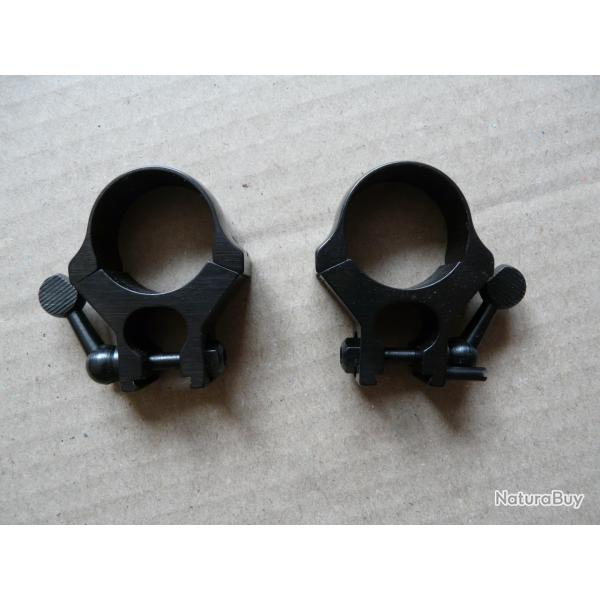 MONTAGE FIXE EAW EN ACIER  COLLIERS DE 25,4mm SUR RAIL 11mm