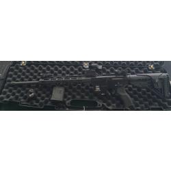 Pack Carabine linéaire  ISSC XM5 calibre 222.Rem avec point rouge Walther et Mallette