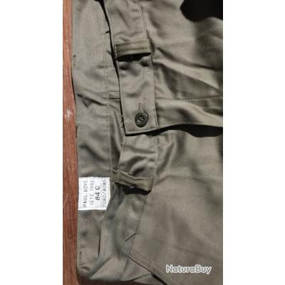 Pantalon Treillis Militaire Woolpower Ullfrotté - Taille M - Vert - Neuf Avec étiquettes