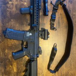 Réplique m4 mk18 lancer tactical AEG