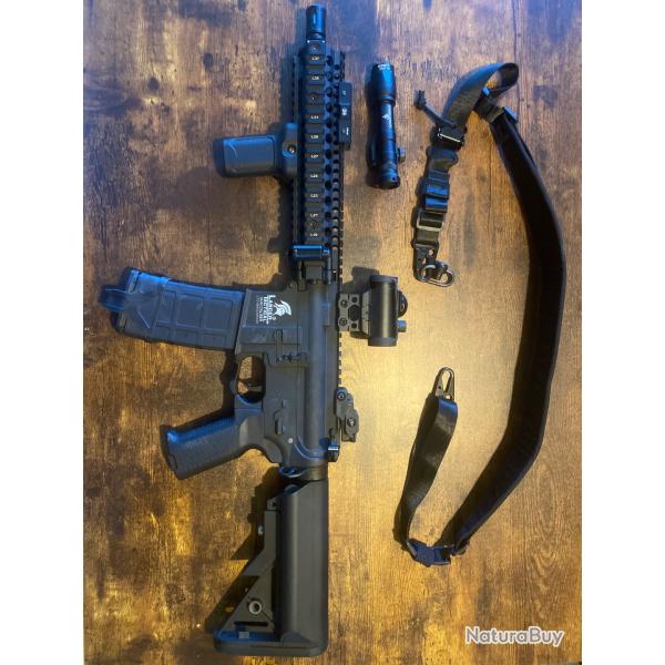 Rplique m4 mk18 lancer tactical AEG
