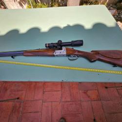 mixte Krieghoff combiné 16X70 et 7X57 R et 222 RM