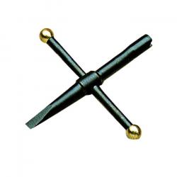 Clé cruciforme Davide Pedersoli 5 mm avec tournevis spécial revolver