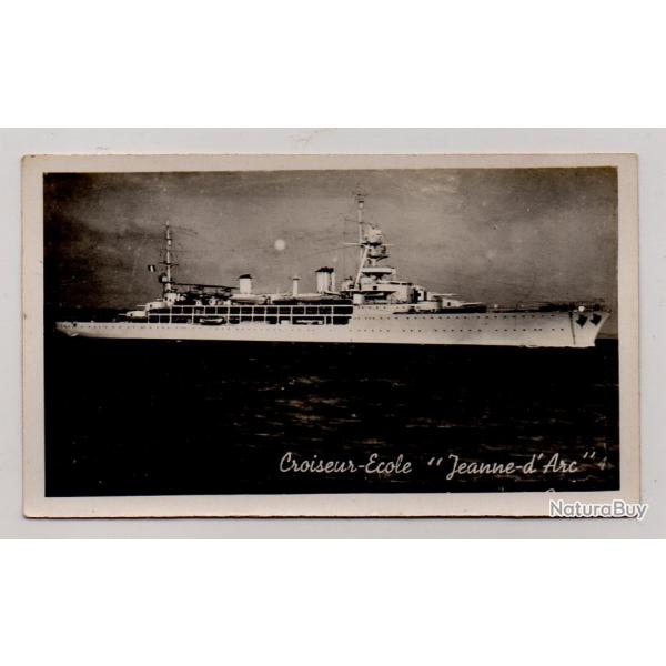 PHOTO  - Marine de Guerre - Croiseur  - Ecole " Jeanne dArc " N1133
