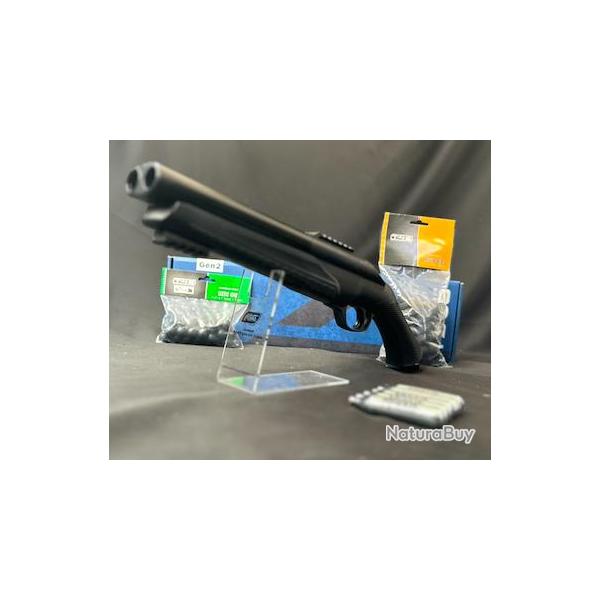 PACK ULTIME PRT A TIRER  FUSIL T4E TS68 GEN2 CAL 68 - 16 J ( 100 Munitions + 5 Co2 + LASER )