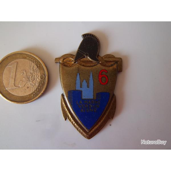 insigne militaire 6 me rgiment du gnie attache absente ! Angers