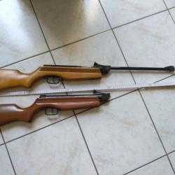Lot 2 carabines gamo modèle cadet+ divers pièces
