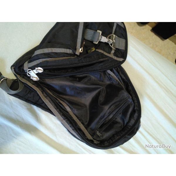 Sac militaire parachute noir